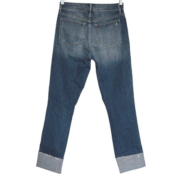 Sam Edelman Wmn's Size 27 Jeans  The Mary Jane Rhinestone/Destroyed & High Rise - Picture 3 of 9